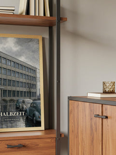 Halbzeit book watercolour illustration paper finish options – matte satin gloss