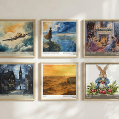 2666 literary print in frame leaning in hallway – literary fiction wall art