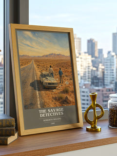 The Savage Detectives book cover poster colour and style options – Roberto Bolaño book art