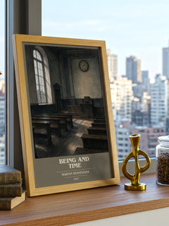 Being and Time book cover poster colour and style options – Martin Heidegger book art