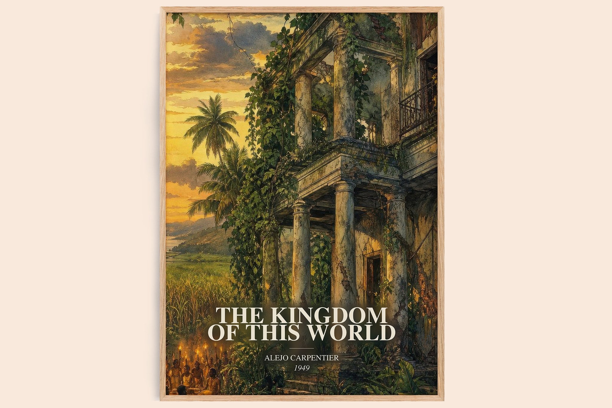 Kingdom of This World Book Watercolour Illustration by A. Carpentier