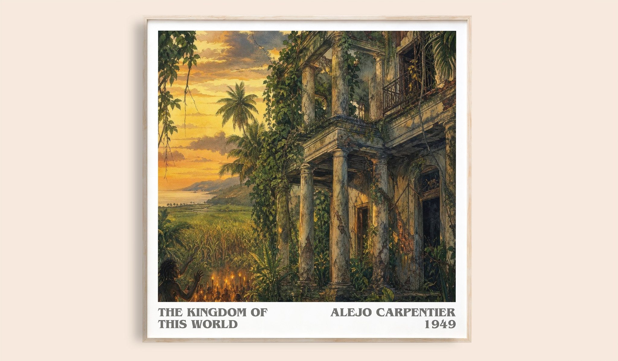 The Kingdom of This World Literary Art Print by Alejo Carpentier