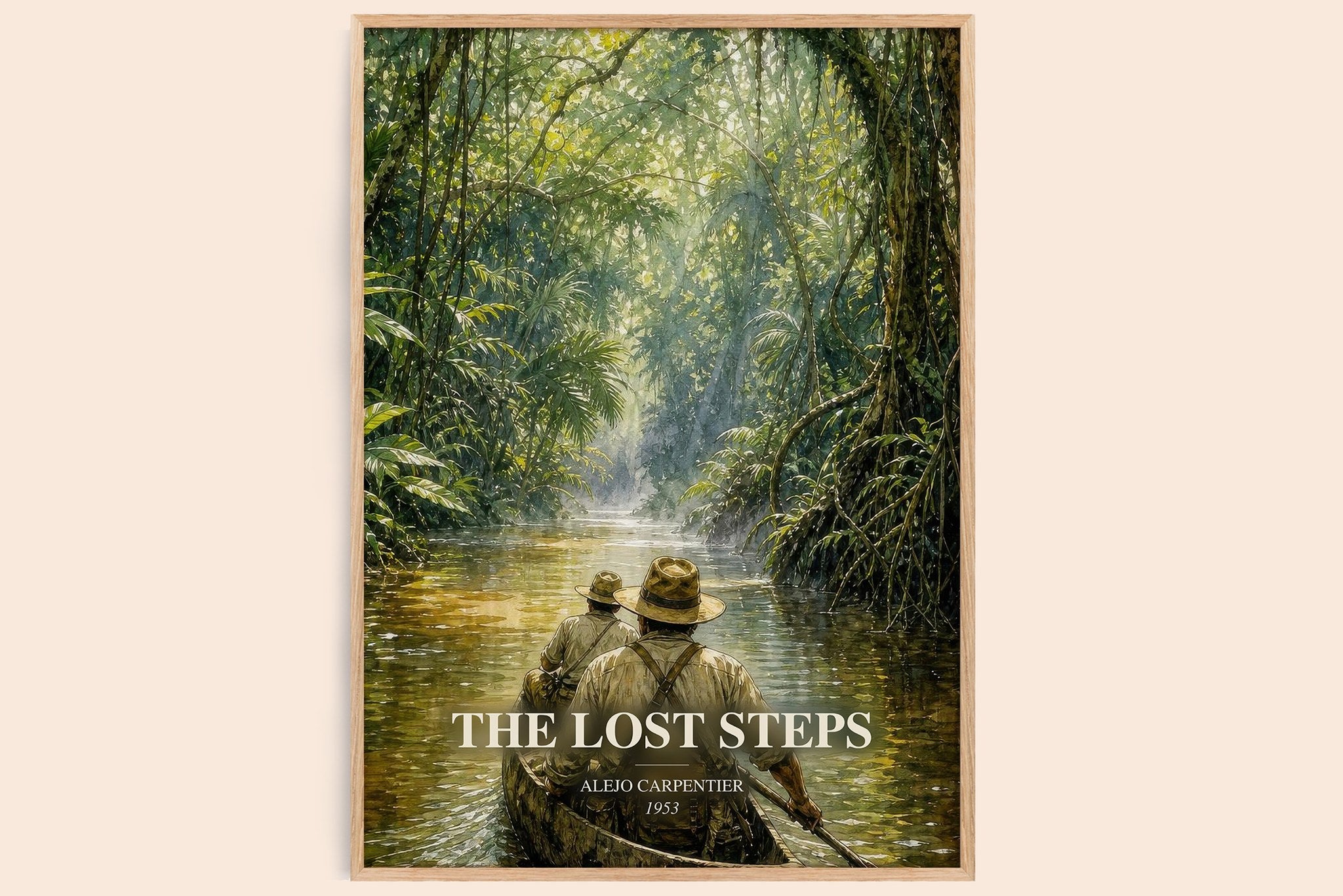 The Lost Steps Book Watercolour Illustration by Alejo Carpentier