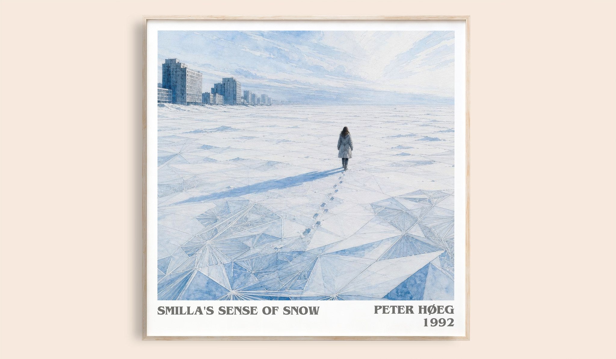 Smilla's Sense of Snow Literary Art Print by Peter Høeg