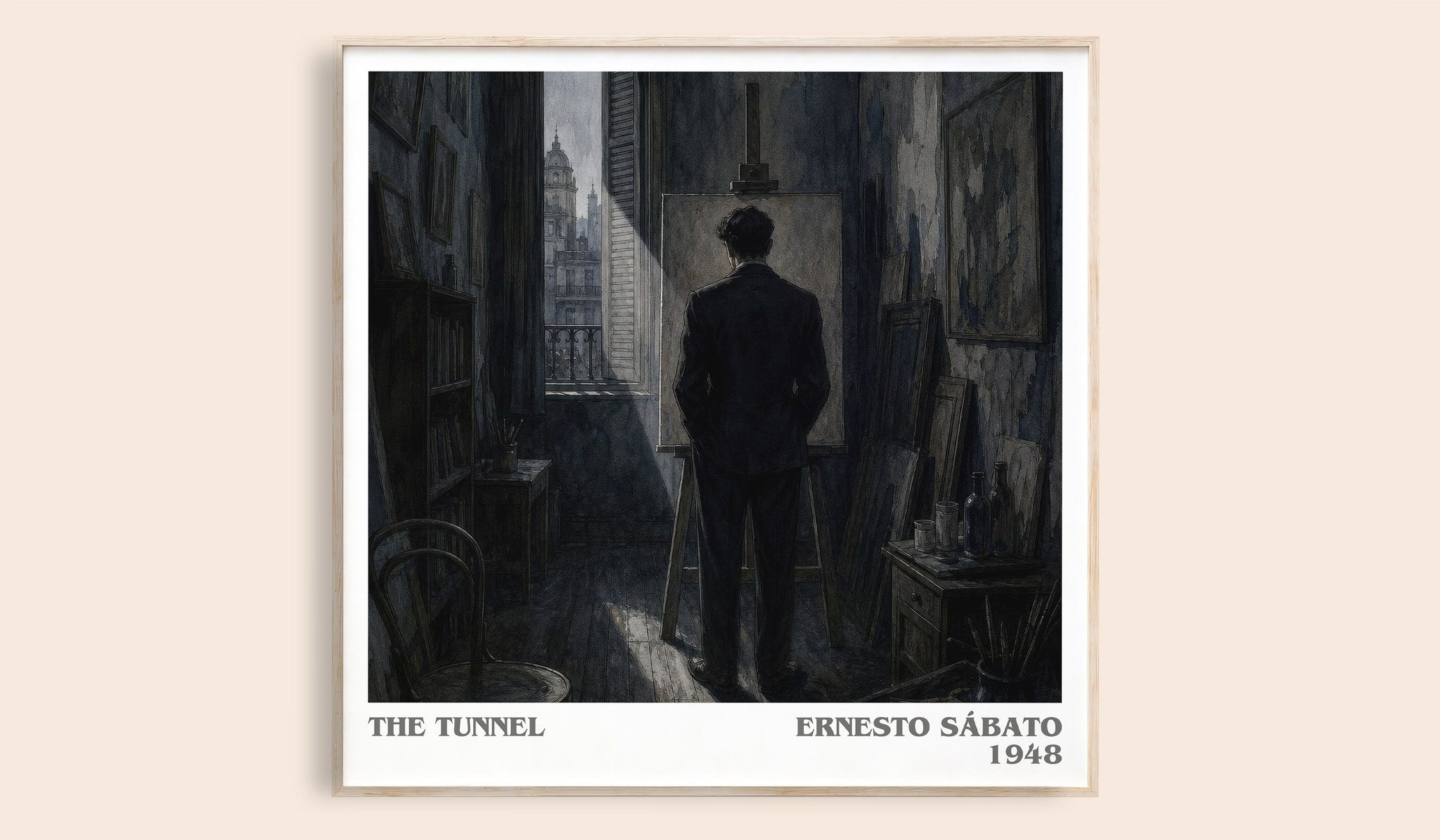 The Tunnel Literary Art Print by Ernesto Sábato