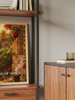 Song of Songs book watercolour illustration paper finish options – matte satin gloss