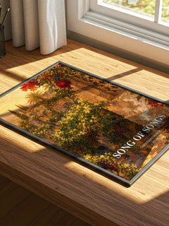 Song of Songs watercolour book poster framed on wall – __new__:religious drama wall art