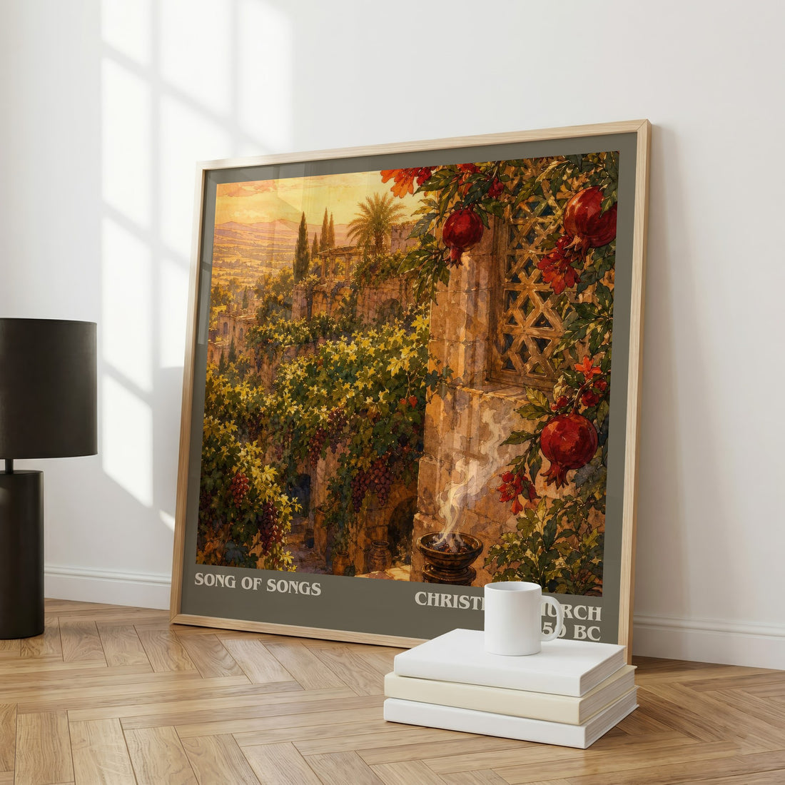 Song of Songs literary art print colour and style options – Christian Church book art