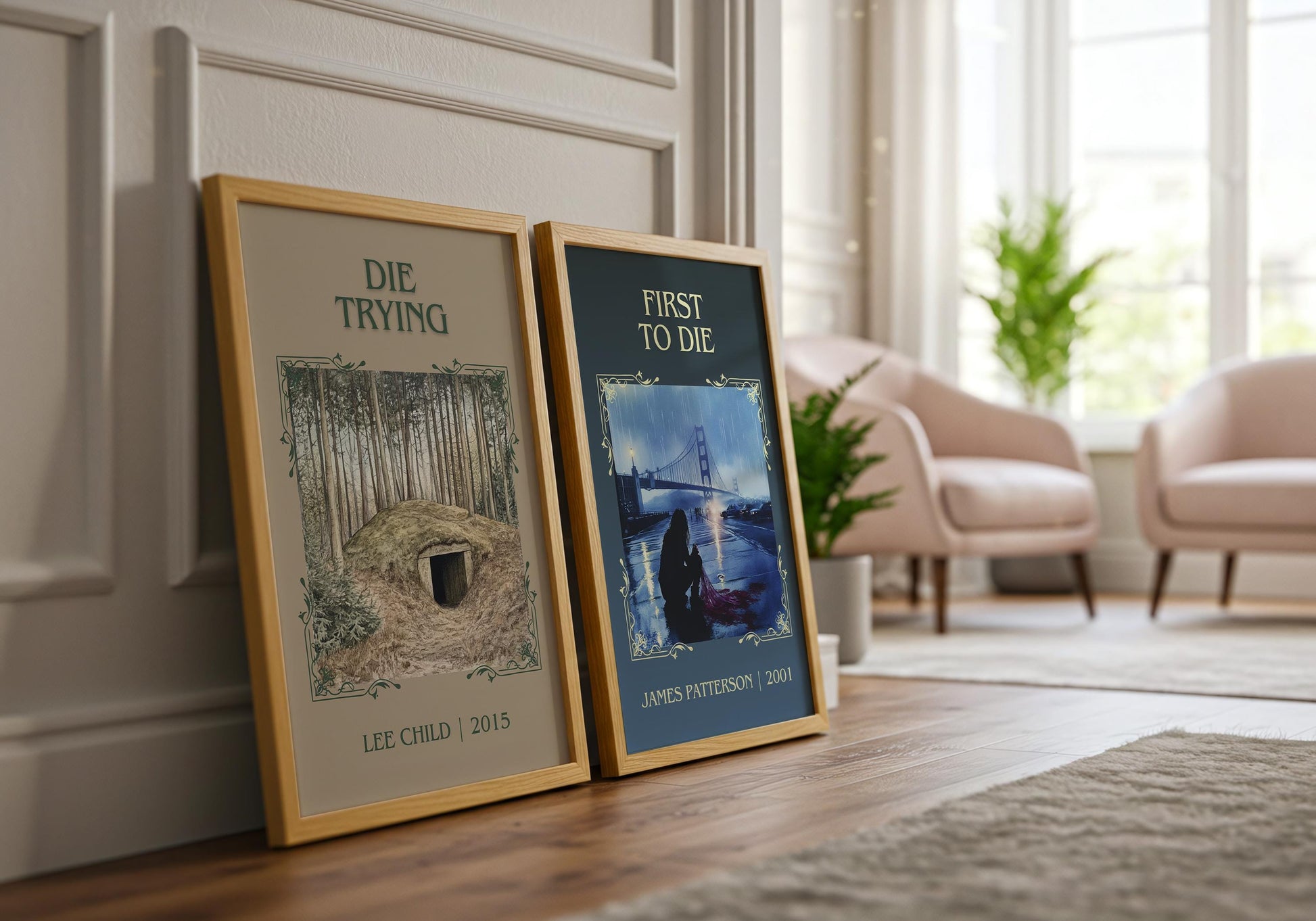 First To Die by James Patterson High Quality Poster Print. Free Delivery Wall Art. Author & Blurb Book/Novel Minimalist Art Gift Decor