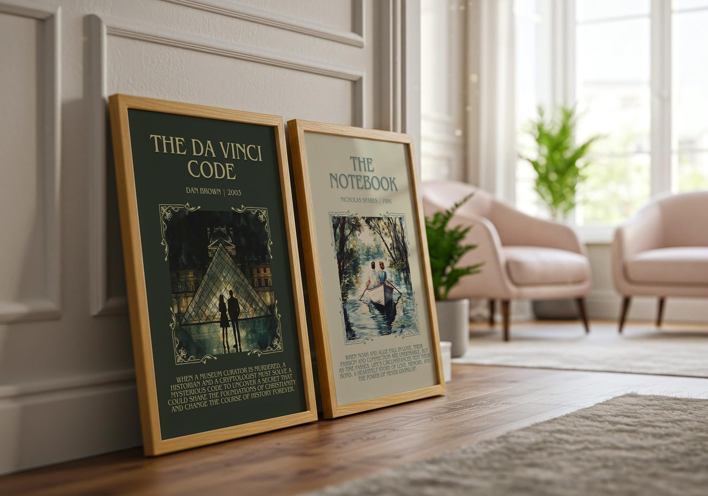 The Da Vinci Code by Dan Brown Descriptive, High Quality Poster Print.Free Delivery Wall Art.Author&Blurb Book Artwork. Book Summary Gift