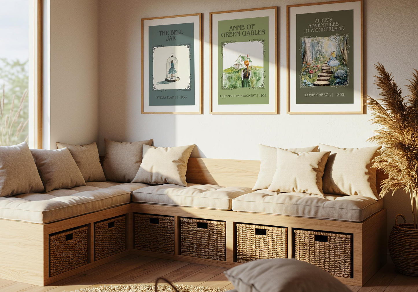 Anne Of Green Gables by Lucy Maud Montgomery High Quality Poster Print. Fast, Free Delivery Wall Art. Author and Blurb Book/Novel Artwork