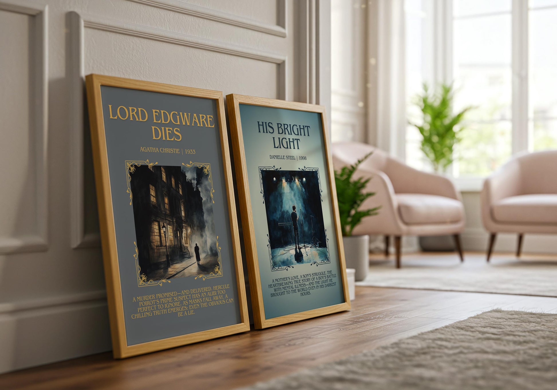 Message From Nam by Danielle Steel Descriptive, High Quality Poster Print.Free Delivery Wall Art.Author&Blurb Book Artwork. Novel Summary