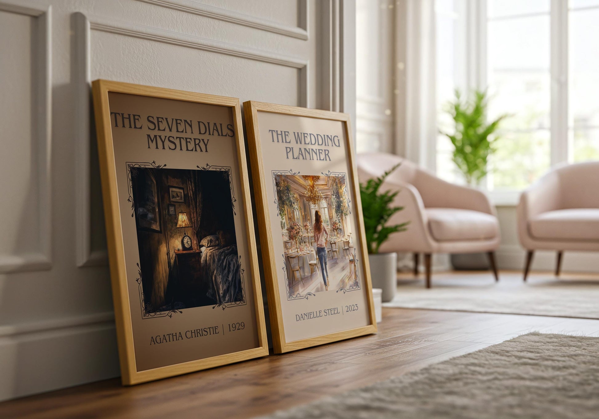 The Wedding Planner by Danielle Steel High Quality Poster Print. Free Delivery Wall Art. Author & Blurb Book/Novel Minimalist Art Gift