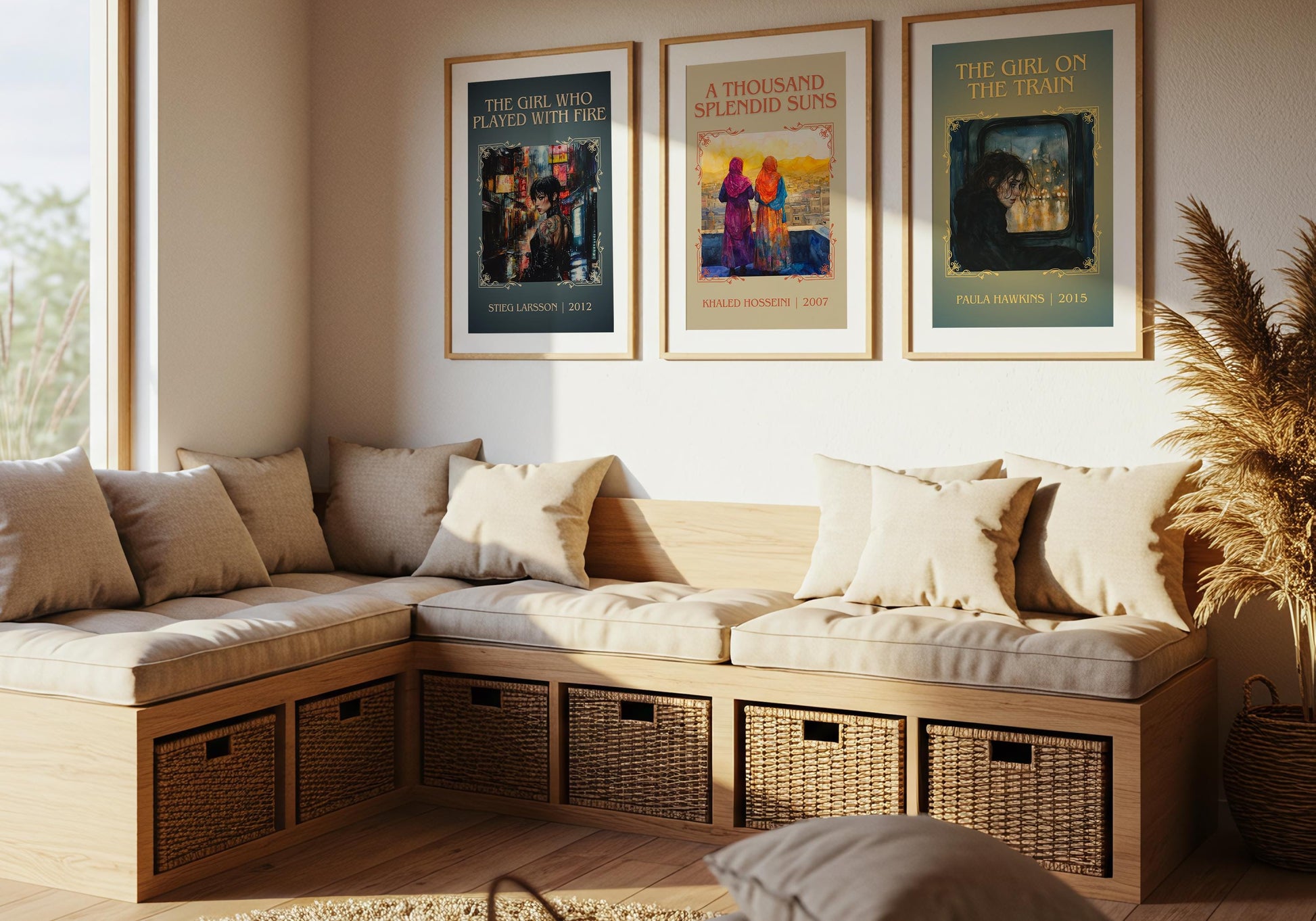 A Thousand Splendid Suns by Khaled Kosseini High Quality Poster Print. Free Delivery Wall Art. Author & Blurb Book/Novel Minimalist Gift