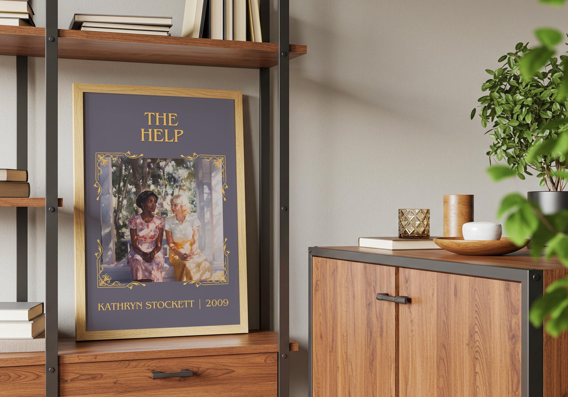 The Gift by Kathryn Stockett High Quality Poster Print. Free Delivery Wall Art. Author&Blurb Book/Novel Minimalist Home Gift Cover Art