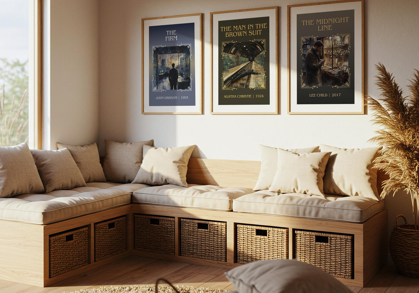 The Man In The Brown Suit by Agatha Christie High Quality Poster Print. Free Delivery Wall Art-Author & Blurb Book/Novel Minimalist Art Gift