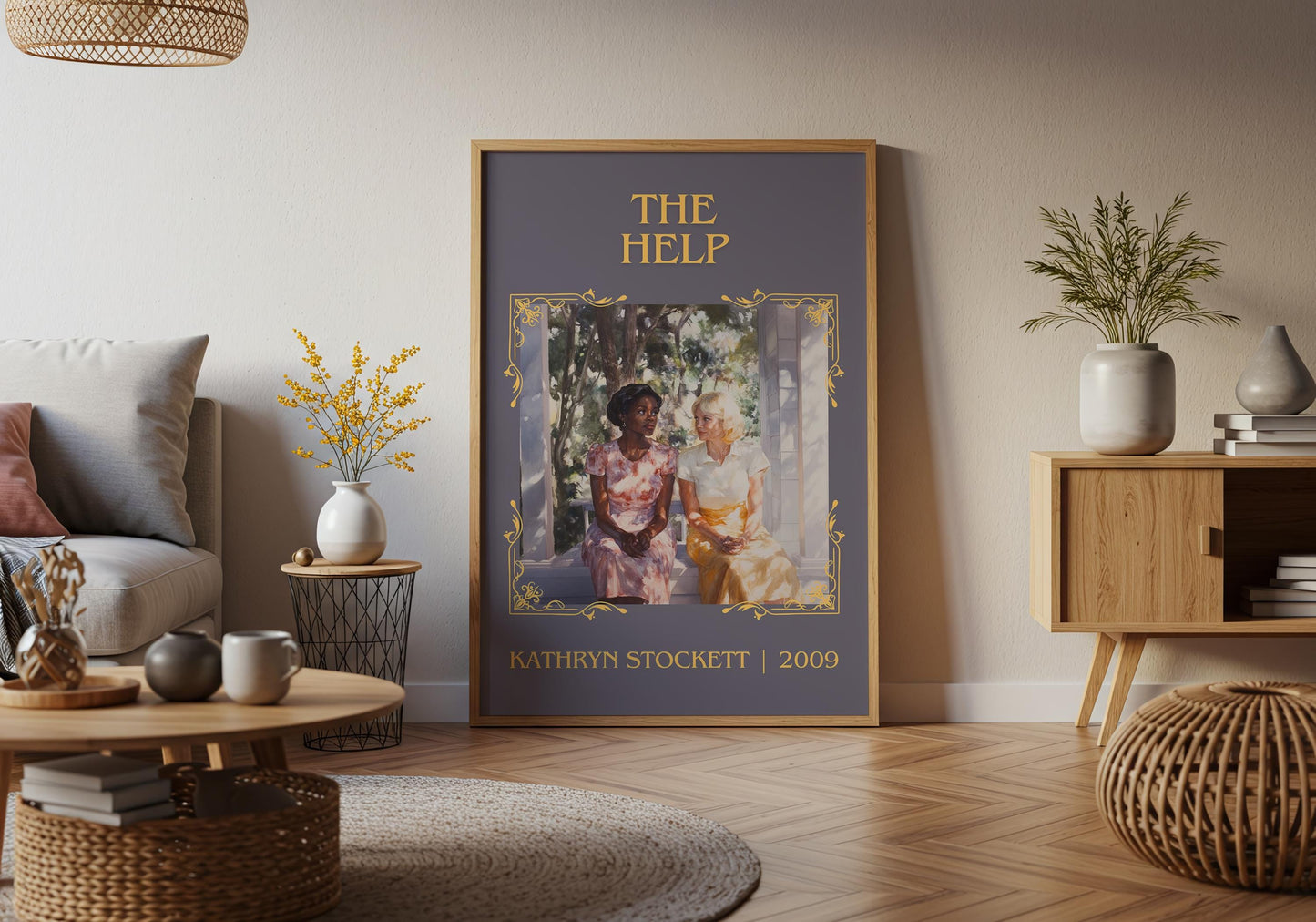 The Gift by Kathryn Stockett High Quality Poster Print. Free Delivery Wall Art. Author&Blurb Book/Novel Minimalist Home Gift Cover Art