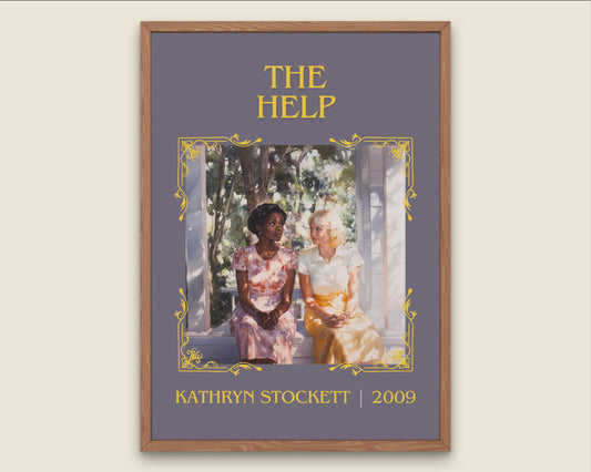 The Gift by Kathryn Stockett High Quality Poster Print. Free Delivery Wall Art. Author&Blurb Book/Novel Minimalist Home Gift Cover Art