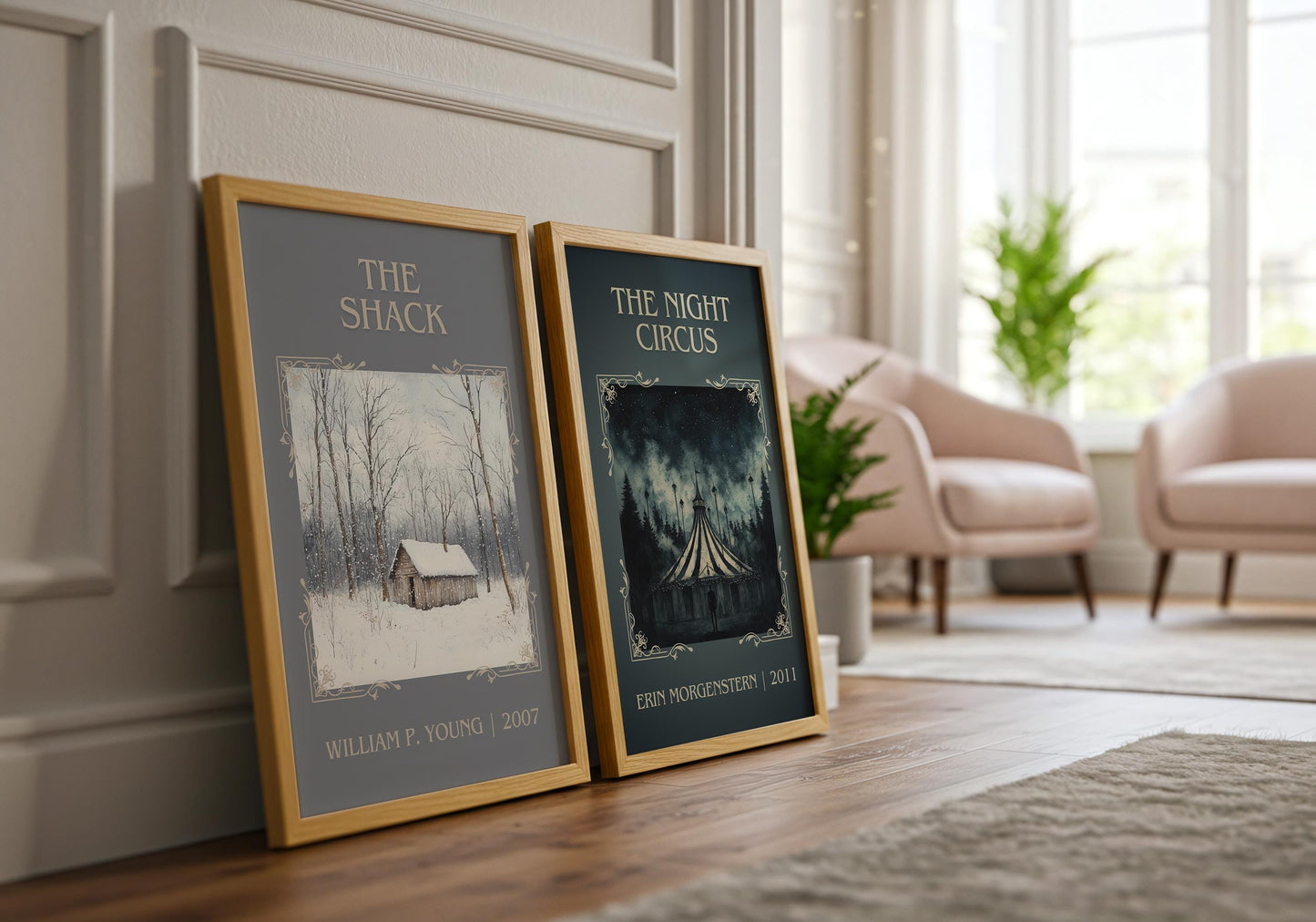 The Shack by William P. Young High Quality Poster Print. Free Delivery Wall Art. Author&Blurb Book/Novel Minimalist Home Gift Cover Home Art