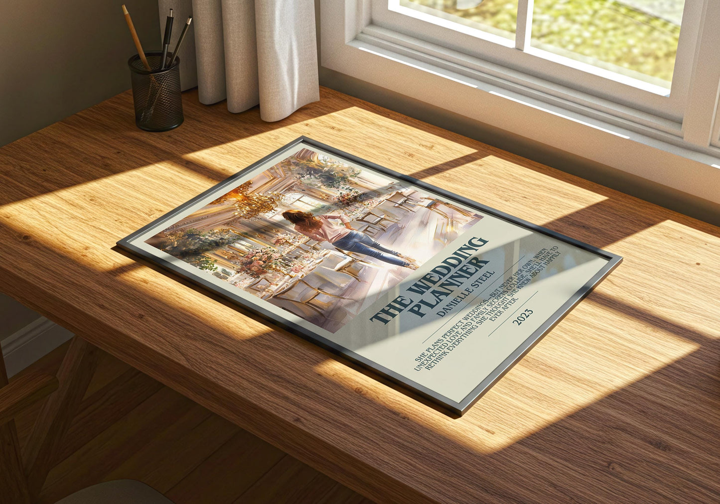 The Wedding Planner by Danielle Steel | Descriptive Book Poster | Modern