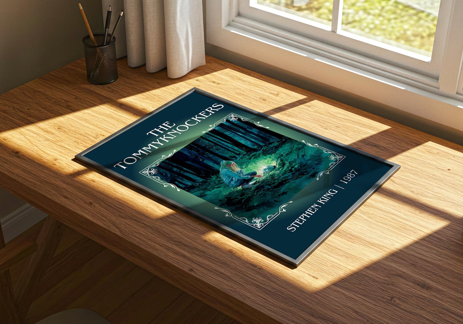 The Tommyknockers by Stephen King Descriptive Poster Print.Free Delivery Wall Art Author&Blurb Book Artwork Novel Poster Minimalist
