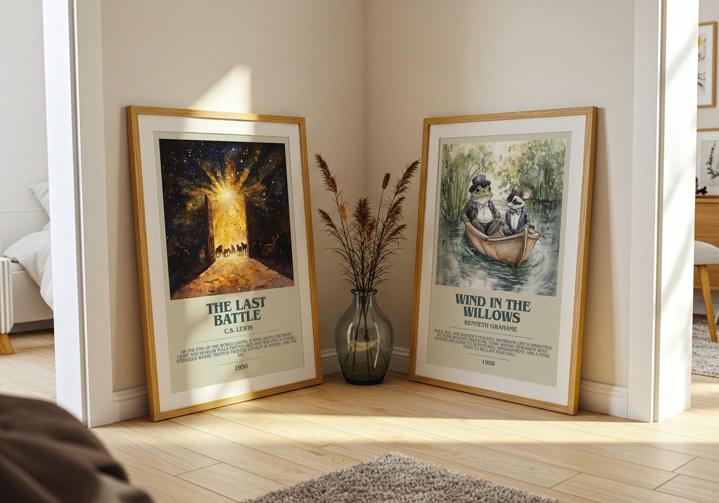 The Last Battle by C.S. Lewis | Descriptive Book Poster | Modern