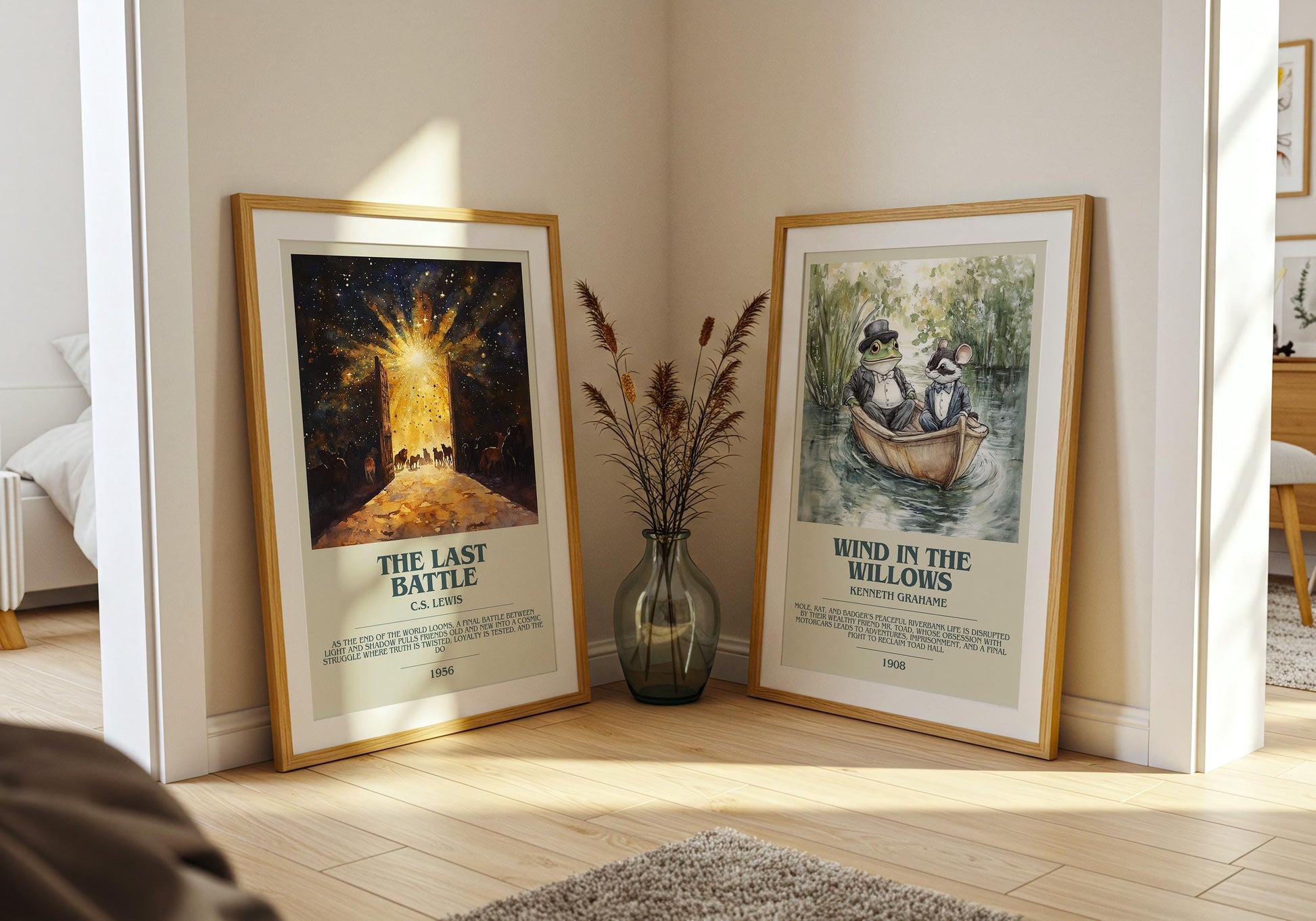 The Last Battle by C.S. Lewis | Descriptive Book Poster | Modern