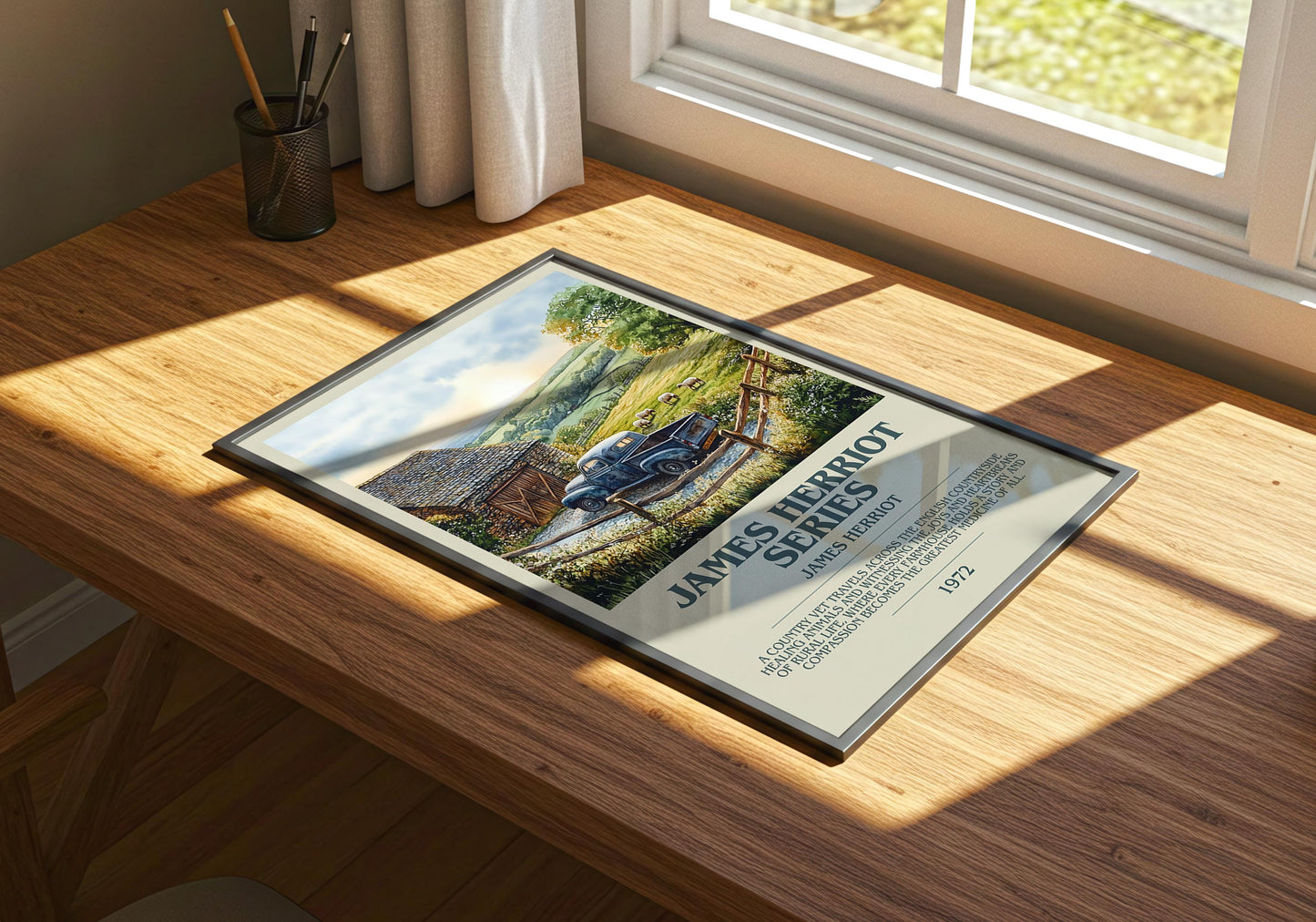 James Herriot Series by James Herriot | Descriptive Book Poster | Modern