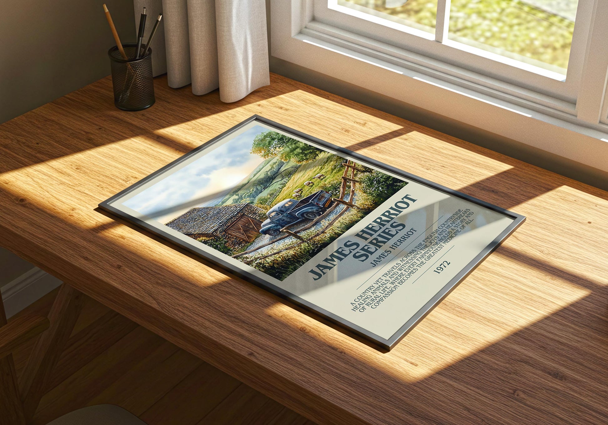 James Herriot Series by James Herriot | Descriptive Book Poster | Modern