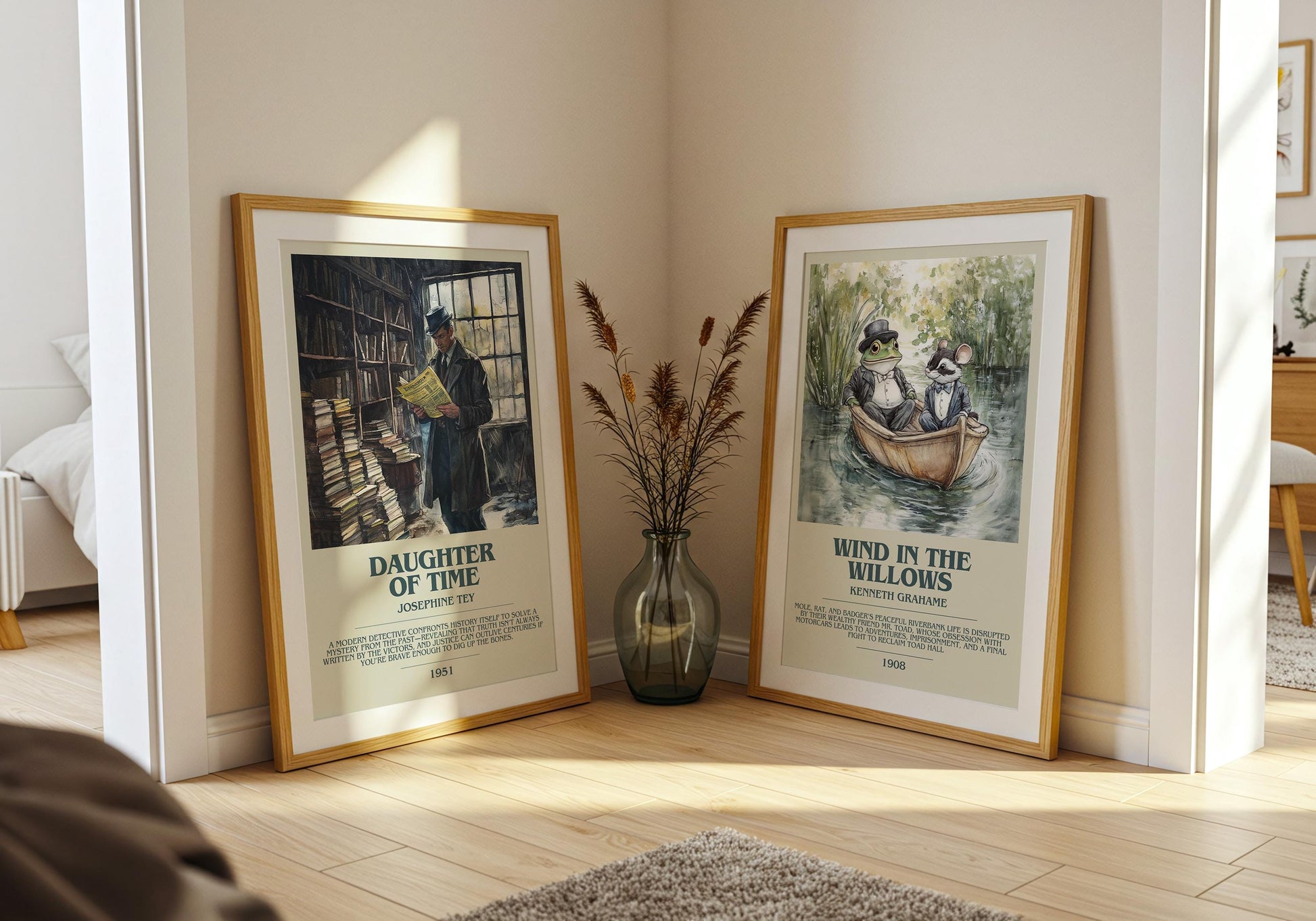 Daughter Of Time by Josephine Tey | Descriptive Book Poster | Modern