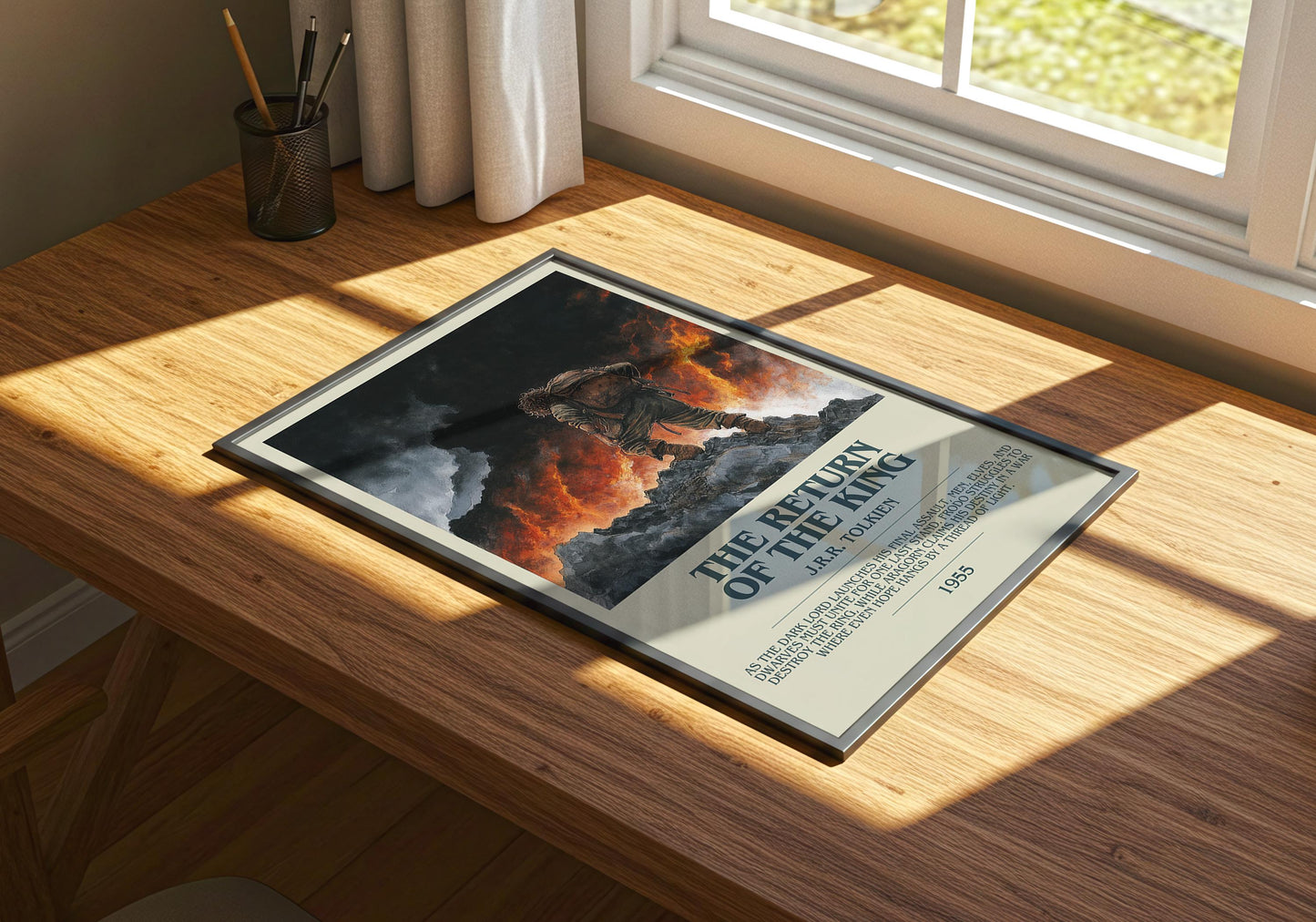 The Return Of The King by J.R.R. Tolkien | Descriptive Book Poster | Modern