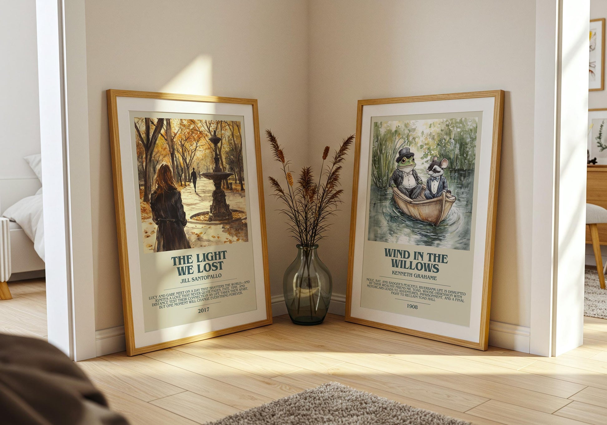 The Light We Lost by Jill Santopallo | Descriptive Book Poster | Modern