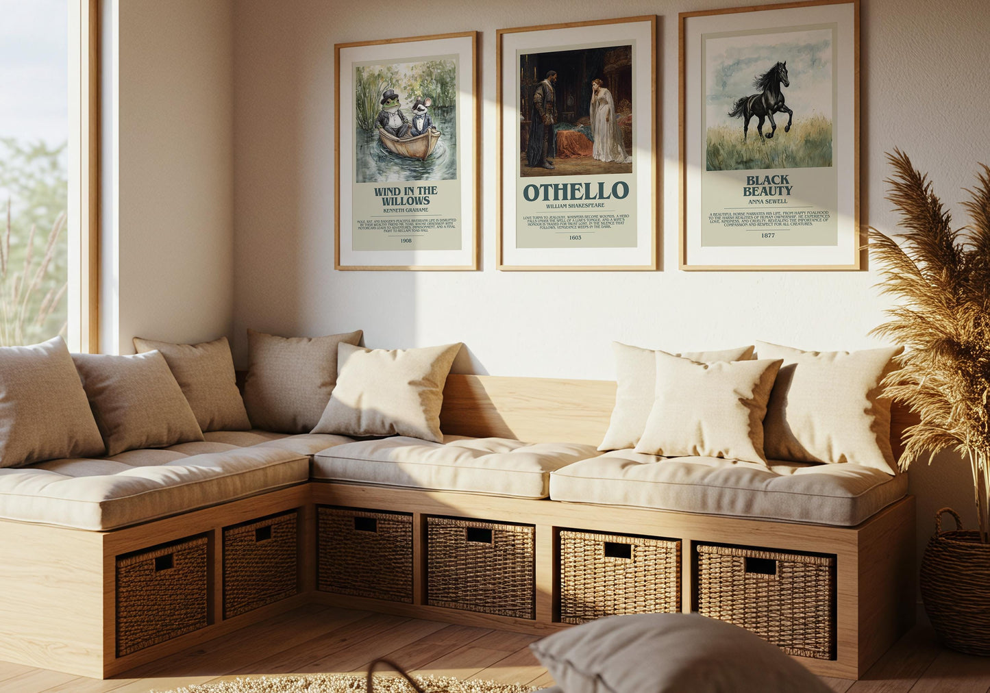 Othello by William Shakespeare | Descriptive Book Poster | Modern