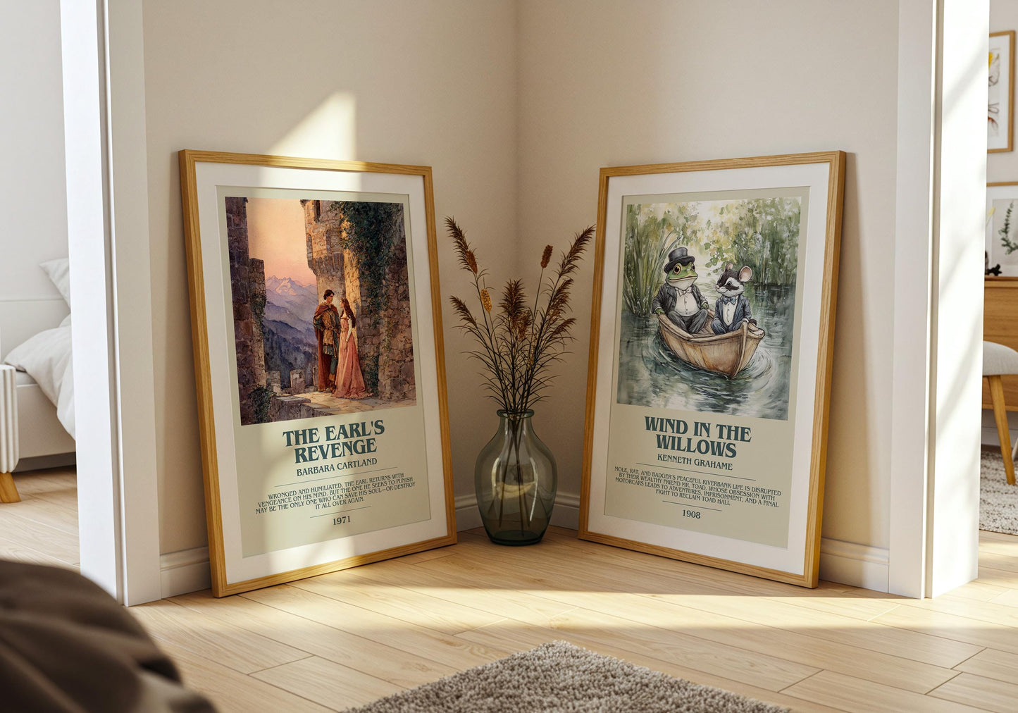 The Earl's Revenge by Barbara Cartland | Descriptive Book Poster | Modern