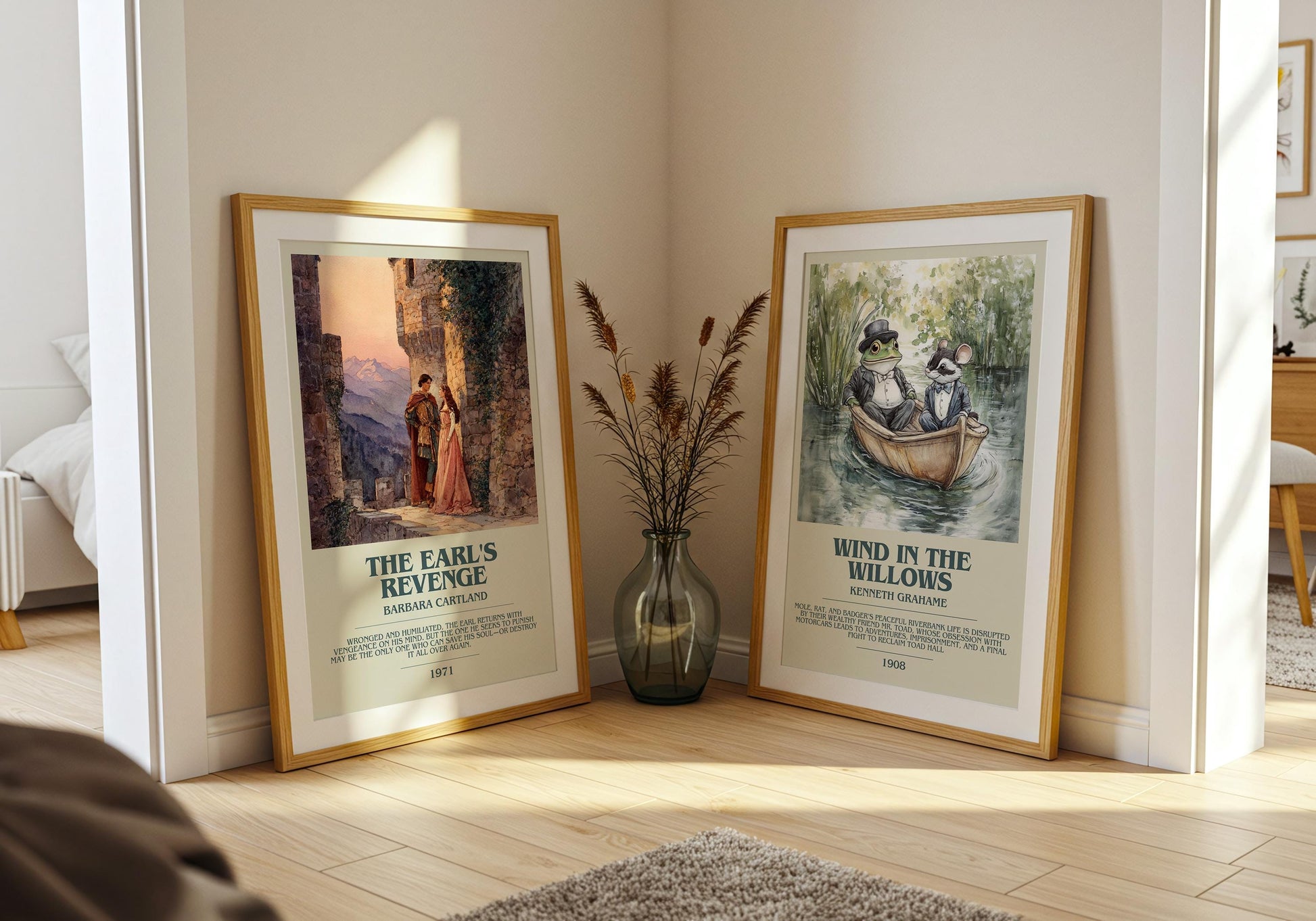 The Earl's Revenge by Barbara Cartland | Descriptive Book Poster | Modern