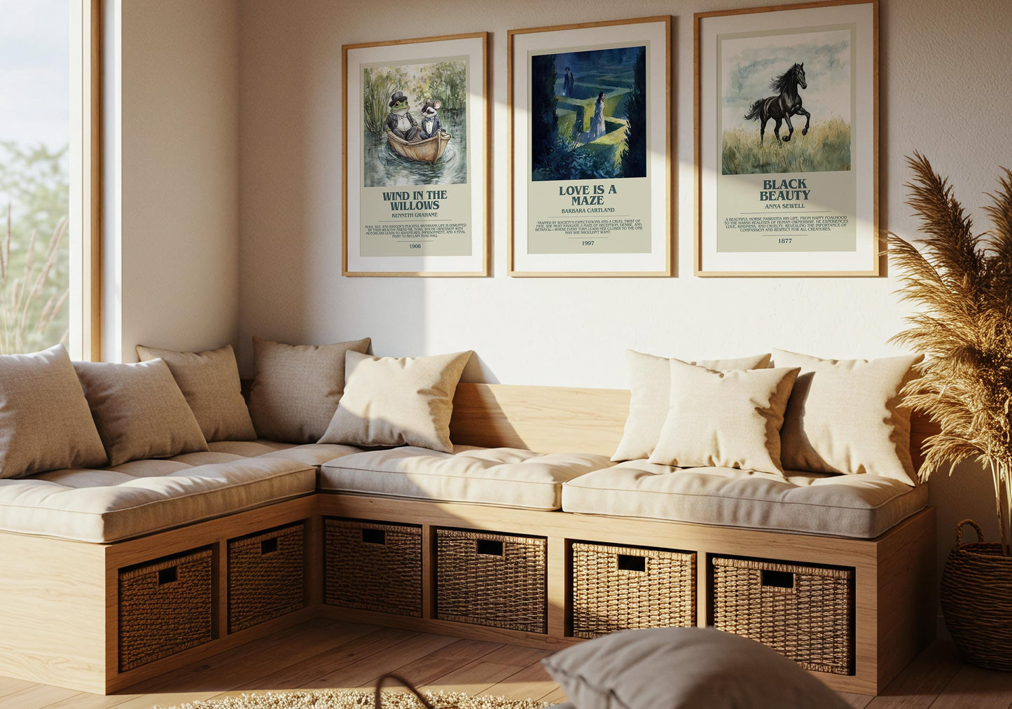 Love Is A Maze by Barbara Cartland | Descriptive Book Poster | Modern