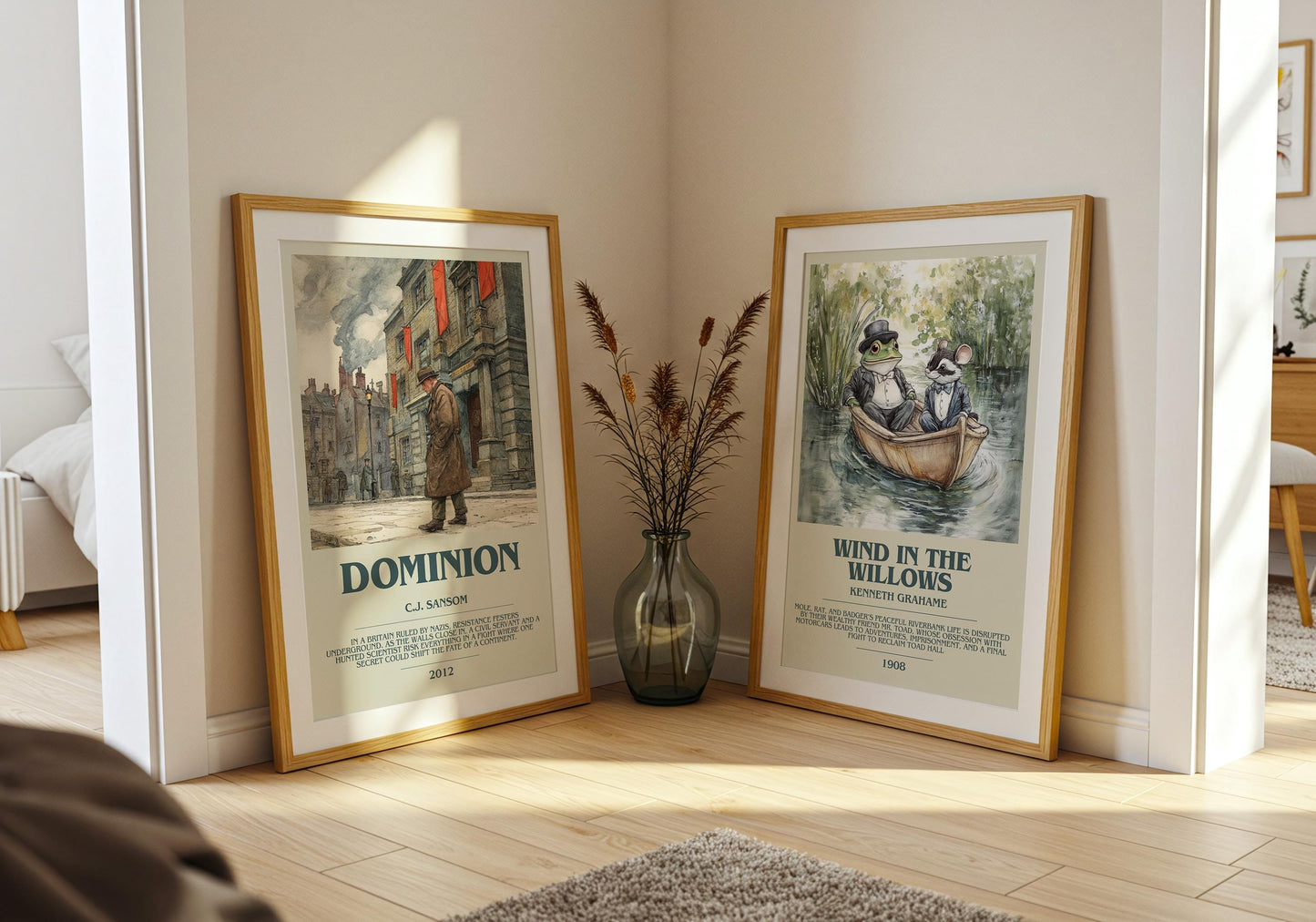 Dominion by C.J Sansom | Descriptive Book Poster | Modern