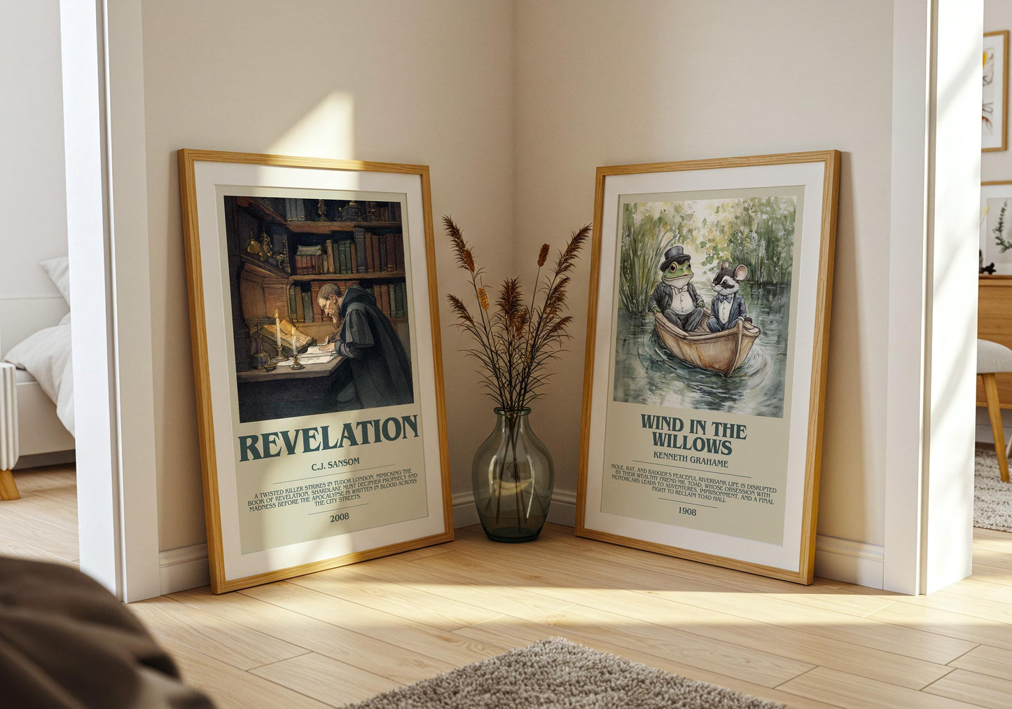 Revelation by C.J Sansom | Descriptive Book Poster | Modern