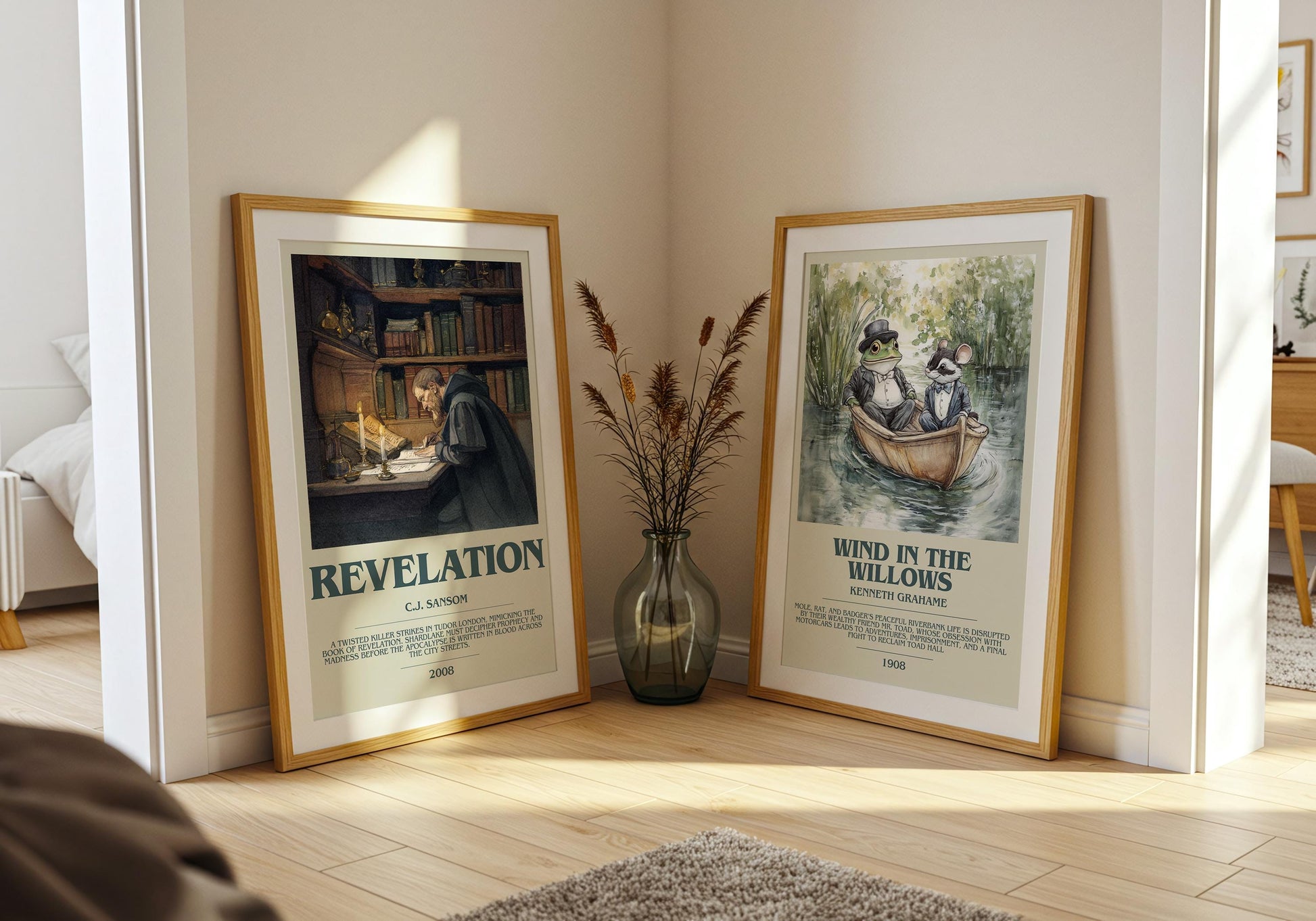 Revelation by C.J Sansom | Descriptive Book Poster | Modern