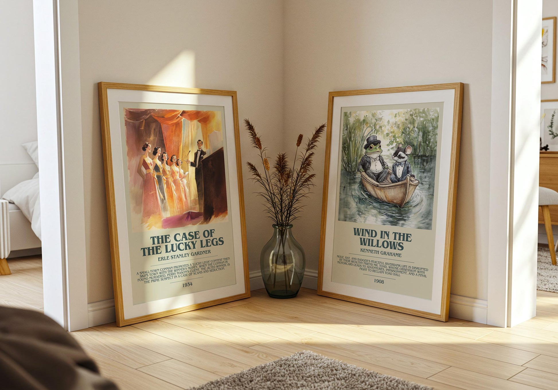 The Case of the Lucky Legs by Erle Stanley Gardner | Descriptive Book Poster | Modern