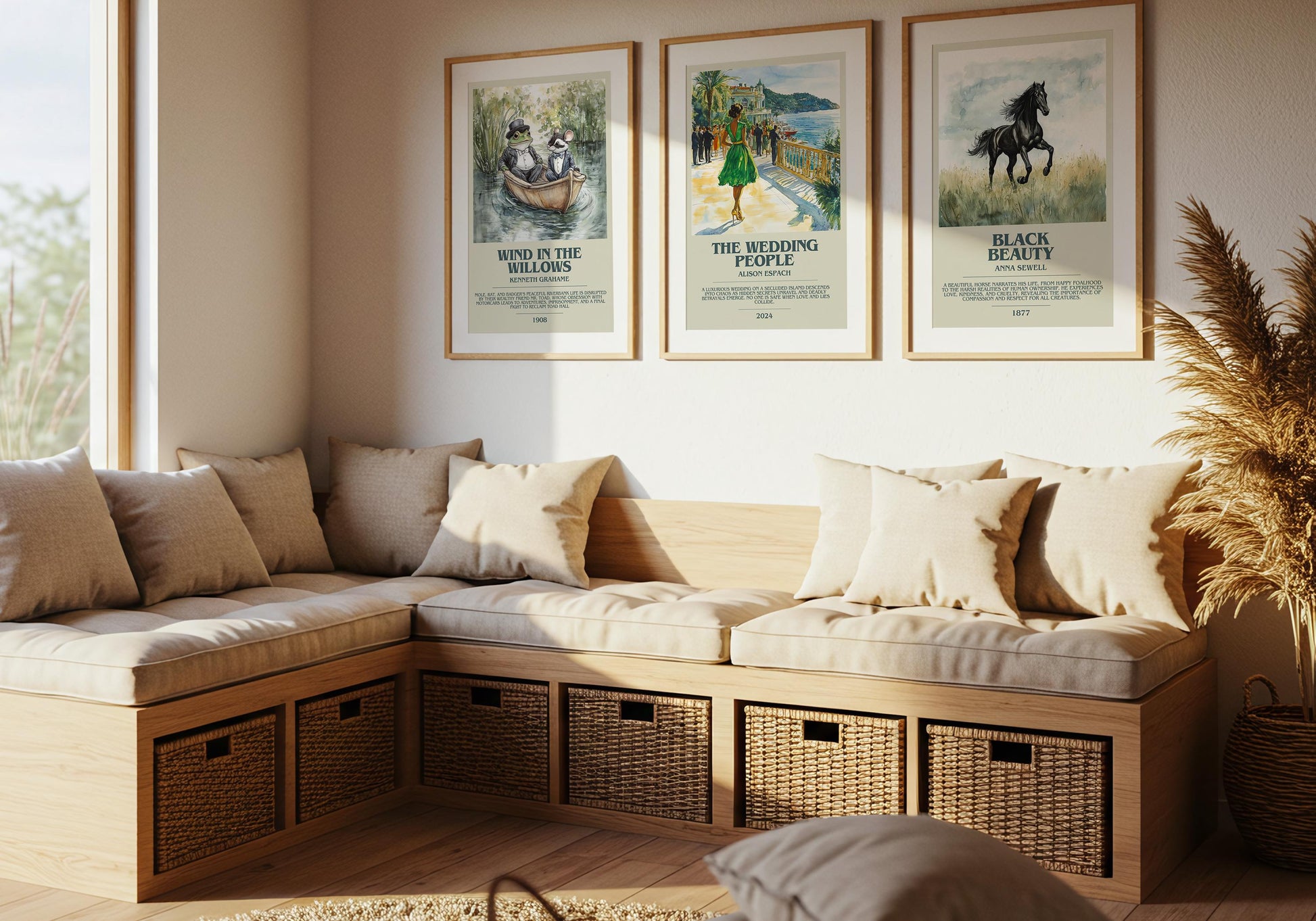 The Wedding People by Alison Espach | Descriptive Book Poster | Modern