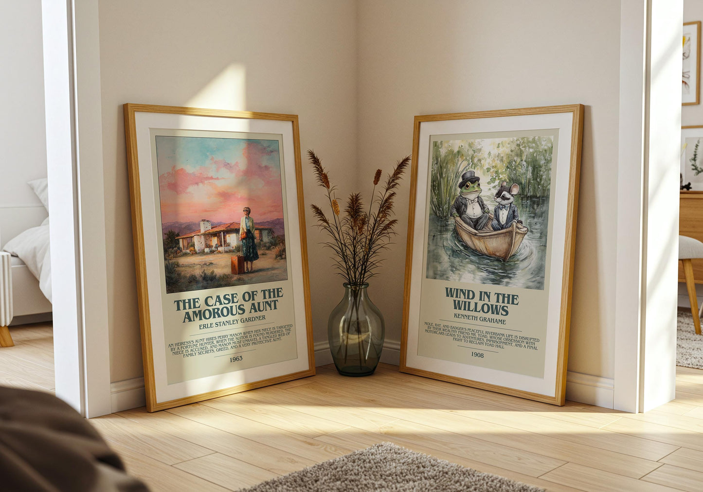 The Case of the Amorous Aunt by Erle Stanley Gardner | Descriptive Book Poster | Modern