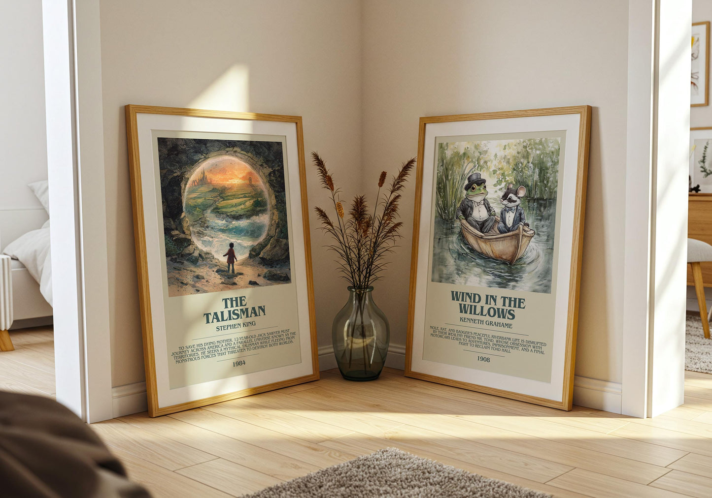 The Talisman by Stephen King | Descriptive Book Poster | Modern