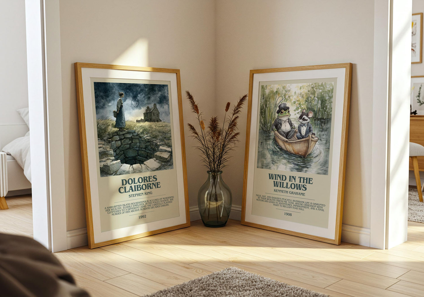 Dolores Claiborne by Stephen King | Descriptive Book Poster | Modern