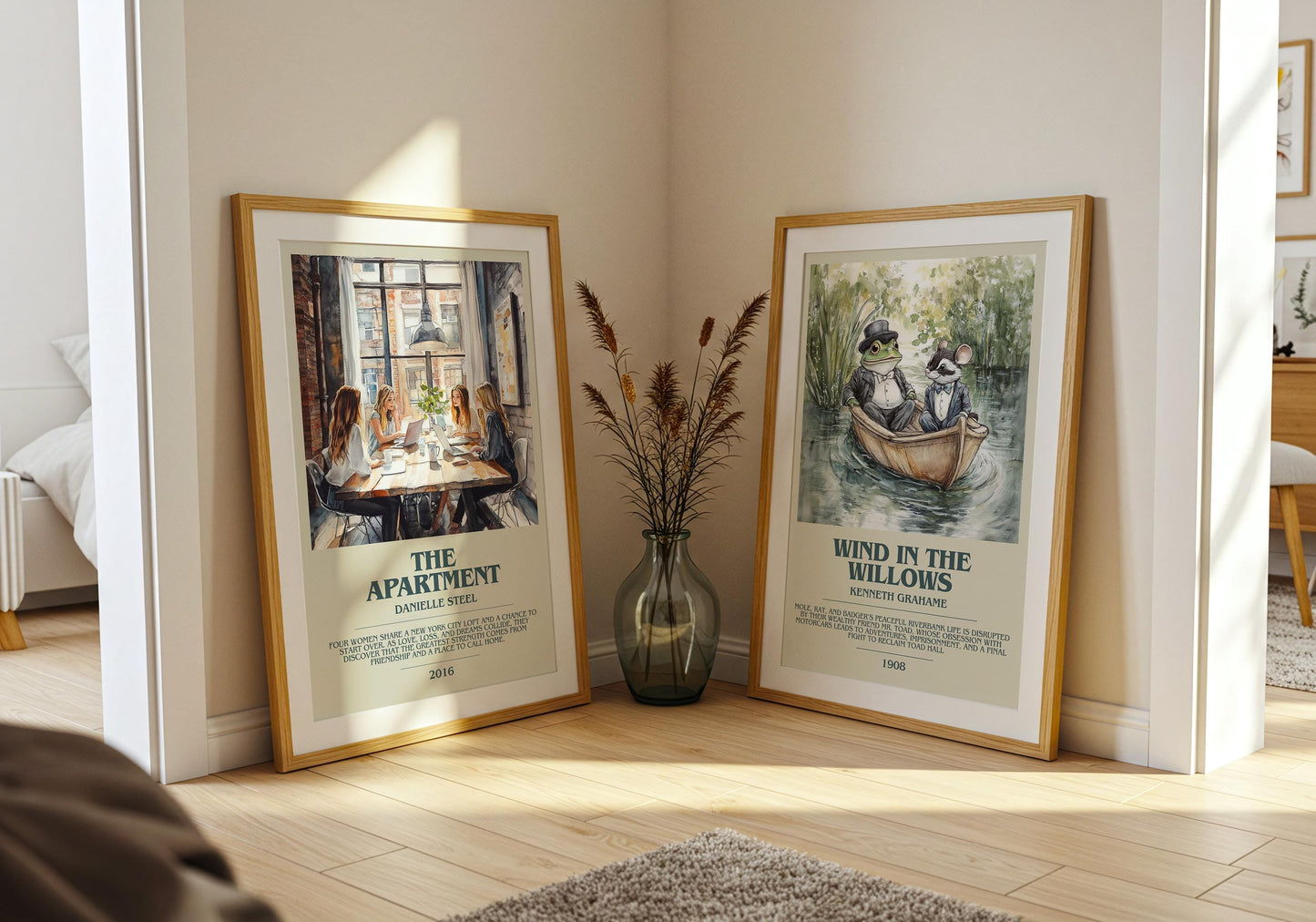 The Apartment by Danielle Steel | Descriptive Book Poster | Modern