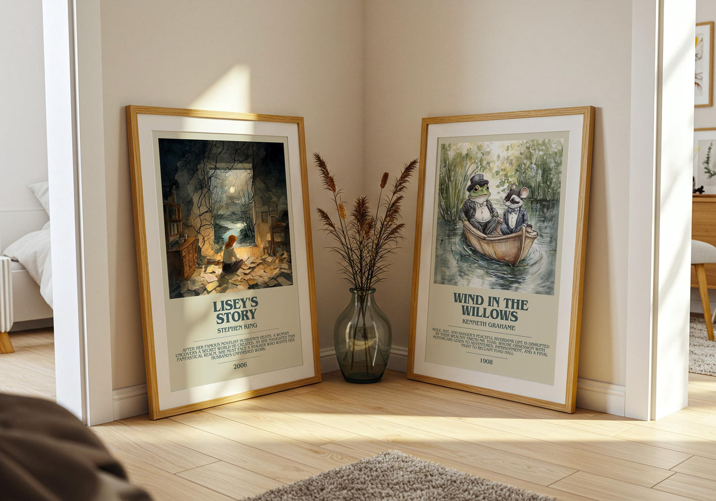 Lisey's Story by Stephen King | Descriptive Book Poster | Modern