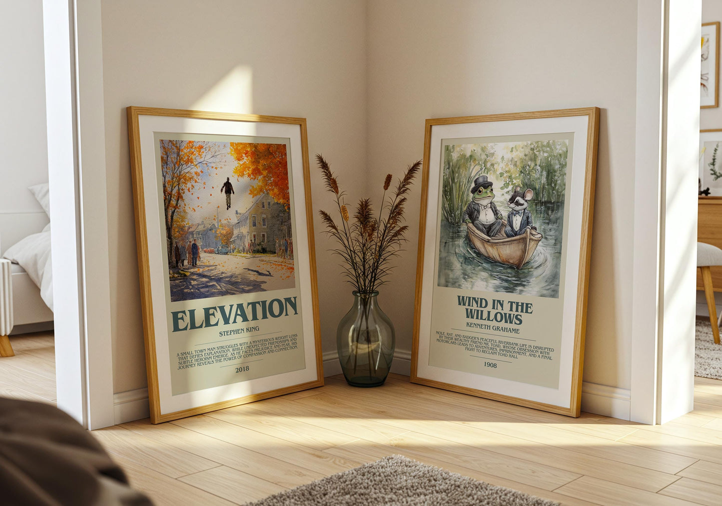 Elevation by Stephen King | Descriptive Book Poster | Modern