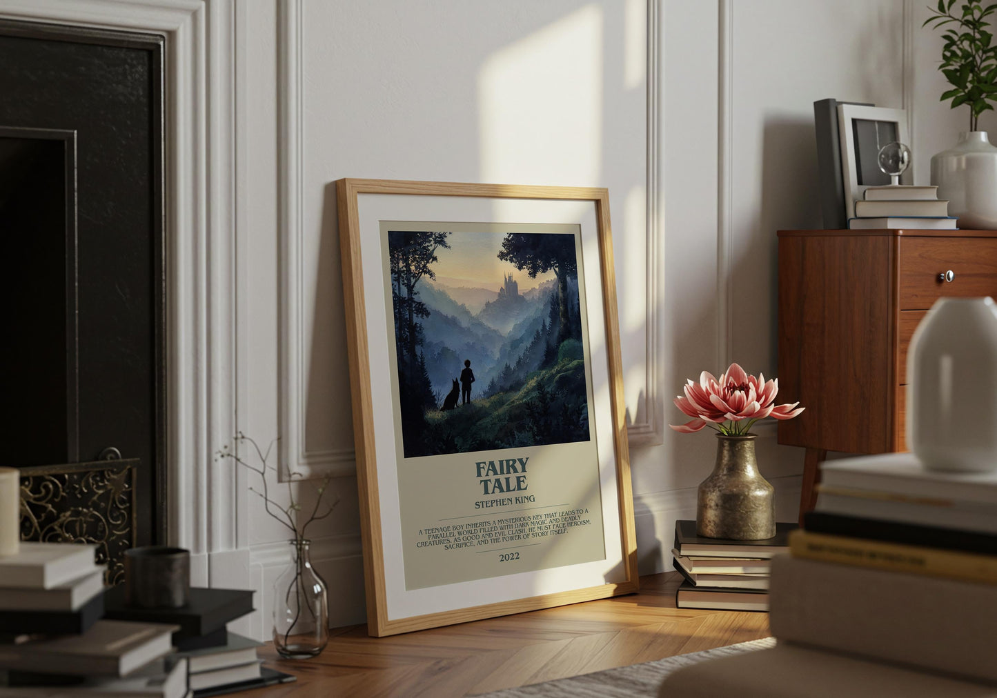 Fairy Tale by Stephen King | Descriptive Book Poster | Modern