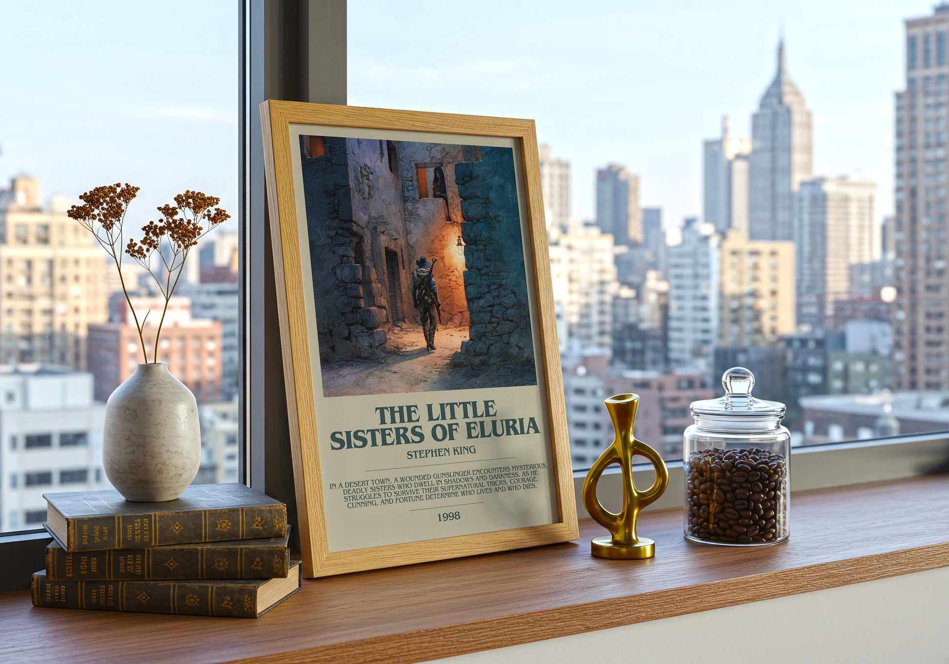 The Little Sisters Of Eluria by Stephen King | Descriptive Book Poster | Modern