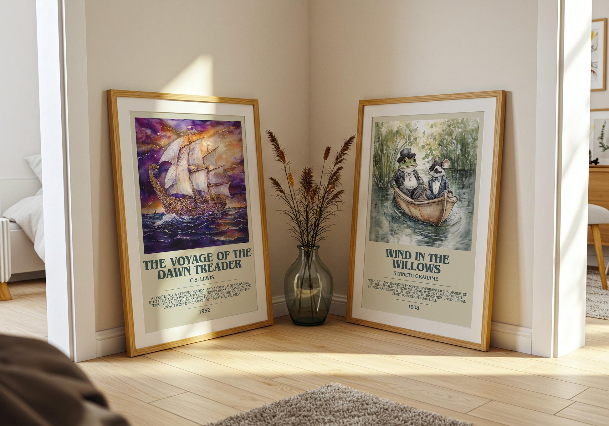 Voyage Of The Dawn Treader by C.S. Lewis | Descriptive Book Poster | Modern